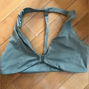 Gymshark Olive Green Sports Top